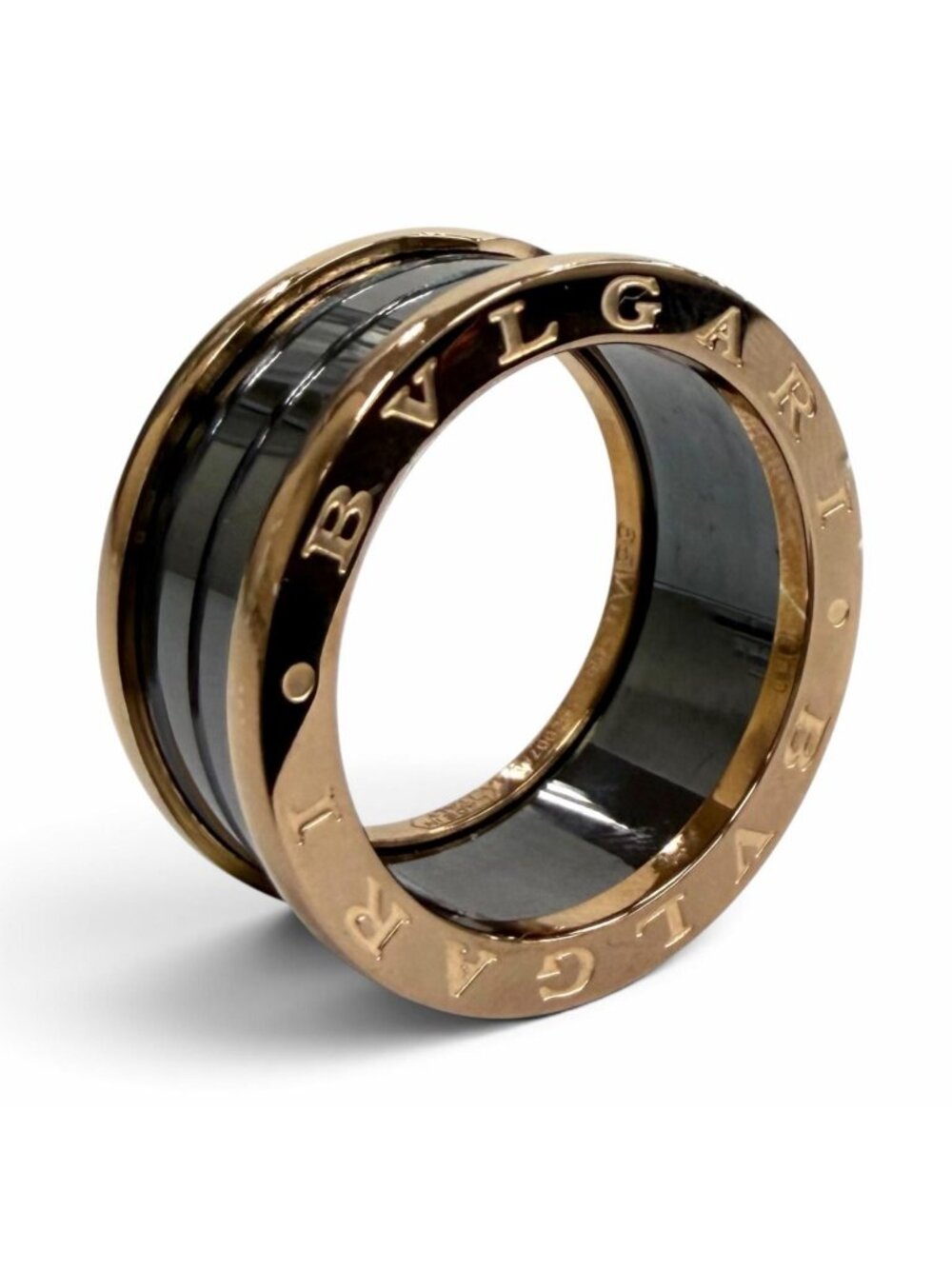 Bvlgari 65 B.zero1 Ring 750 Ceramic Band